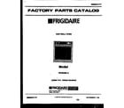 Frigidaire GPG94BL3  diagram