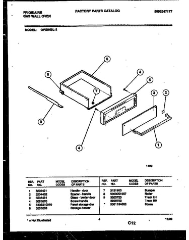 Drawer parts