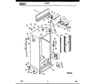 Frigidaire FRT18JRAW0 cabinet parts diagram