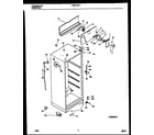 Frigidaire FPDA18TPW2 cabinet parts diagram