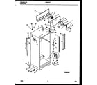 Frigidaire FPES19TPW1 cabinet parts diagram