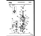 Frigidaire WCISCLW2 transmission parts diagram