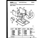 Frigidaire FAV157S1A2 system parts diagram