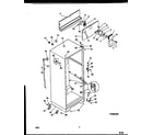 Universal/Multiflex (Frigidaire) MRT21BRAW0 cabinet parts diagram