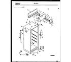 Universal/Multiflex (Frigidaire) MRT15CHCW0 cabinet parts diagram