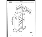 Universal/Multiflex (Frigidaire) MRT18DRAY0 cabinet parts diagram