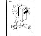 Universal/Multiflex (Frigidaire) MRT18DRAD0 system and automatic defrost parts diagram