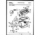 Universal/Multiflex (Frigidaire) MFC09M2BW0 chest freezer parts diagram