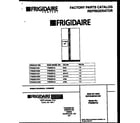 Frigidaire FRS28XHAD1 front cover diagram