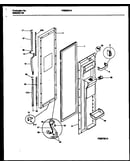 Freezer door parts