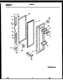 Refrigerator door parts