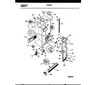 Frigidaire FRS28XHAD1 cabinet parts diagram