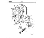Frigidaire FRS28XHAW1 cabinet parts diagram