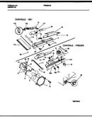 Refrigerator control assembly, damper control assembly and f