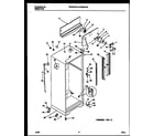 Frigidaire FPGC18TAL0 cabinet parts diagram