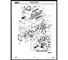 Frigidaire FPGS19TIAW0 ice maker and installation parts diagram