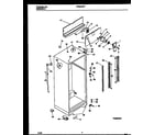Frigidaire FPWE18TPL1 cabinet parts diagram