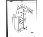 Frigidaire FPG17TSW1 cabinet parts diagram