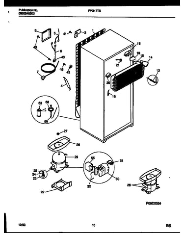 System and automatic defrost parts