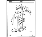 Universal/Multiflex (Frigidaire) MRT18CHCZ1 cabinet parts diagram