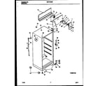 Universal/Multiflex (Frigidaire) MRT15CRBD0 cabinet parts diagram