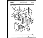 Frigidaire FWX433RBS0 cabinet parts diagram