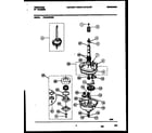 Frigidaire FWX433RBT0 transmission parts diagram