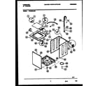 Frigidaire FWX223LBS0 cabinet parts diagram