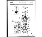 Frigidaire FWX223LBS0 transmission parts diagram