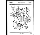 Frigidaire FWX645LBS0 cabinet parts diagram