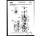 Frigidaire FWX645LBS0 transmission parts diagram