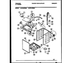Frigidaire FWX233NBS0 cabinet parts diagram