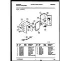 Frigidaire FAS256S2A1 electrical parts diagram