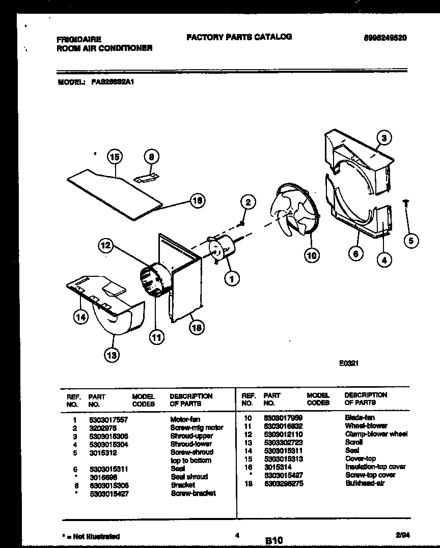 Air handling parts