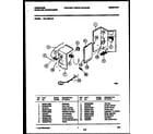 Frigidaire FAL103S1A2 electrical parts diagram