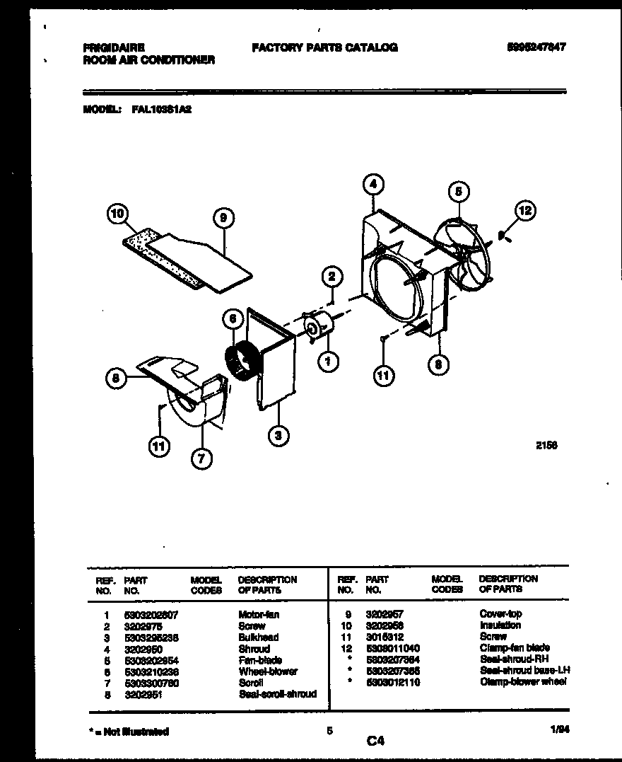 Air handling parts