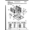 Frigidaire FAL103S1A2 system parts diagram