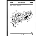 Frigidaire FAB077S7B2 cabinet parts diagram