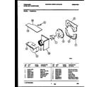 Frigidaire FAS226T2A1 air handling parts diagram