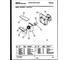 Frigidaire FAL117T1A1 air handling parts diagram