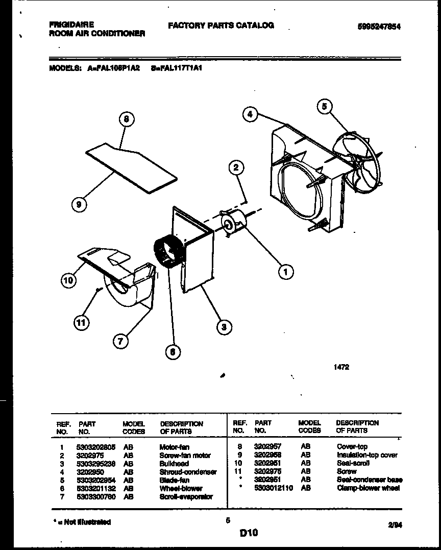 Air handling parts