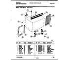 Frigidaire FAL117T1A1 window mounting parts diagram