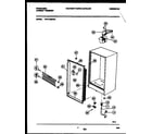 Frigidaire FFU17D9AW3 cabinet parts diagram