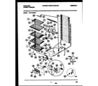 Frigidaire FFU17D9AW3 system and electrical parts diagram