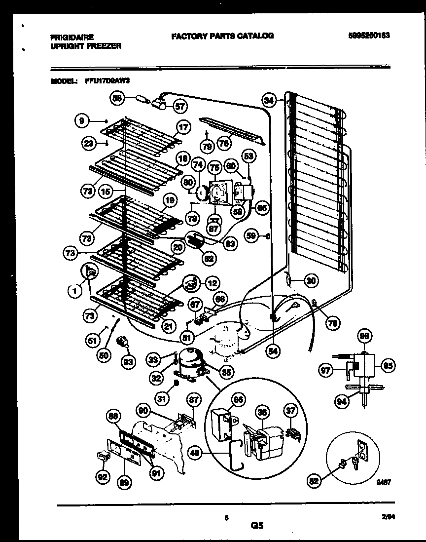 System and electrical parts