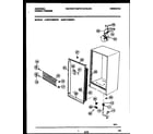 Universal/Multiflex (Frigidaire) MFU14M2BW1 cabinet parts diagram