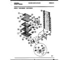 Universal/Multiflex (Frigidaire) MFU14M2BW0 system and electrical parts diagram
