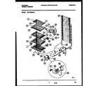Universal/Multiflex (Frigidaire) MFU12M2BW0 system and electrical parts diagram