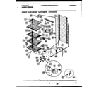 Frigidaire FFU17M6AW3 system and electrical parts diagram
