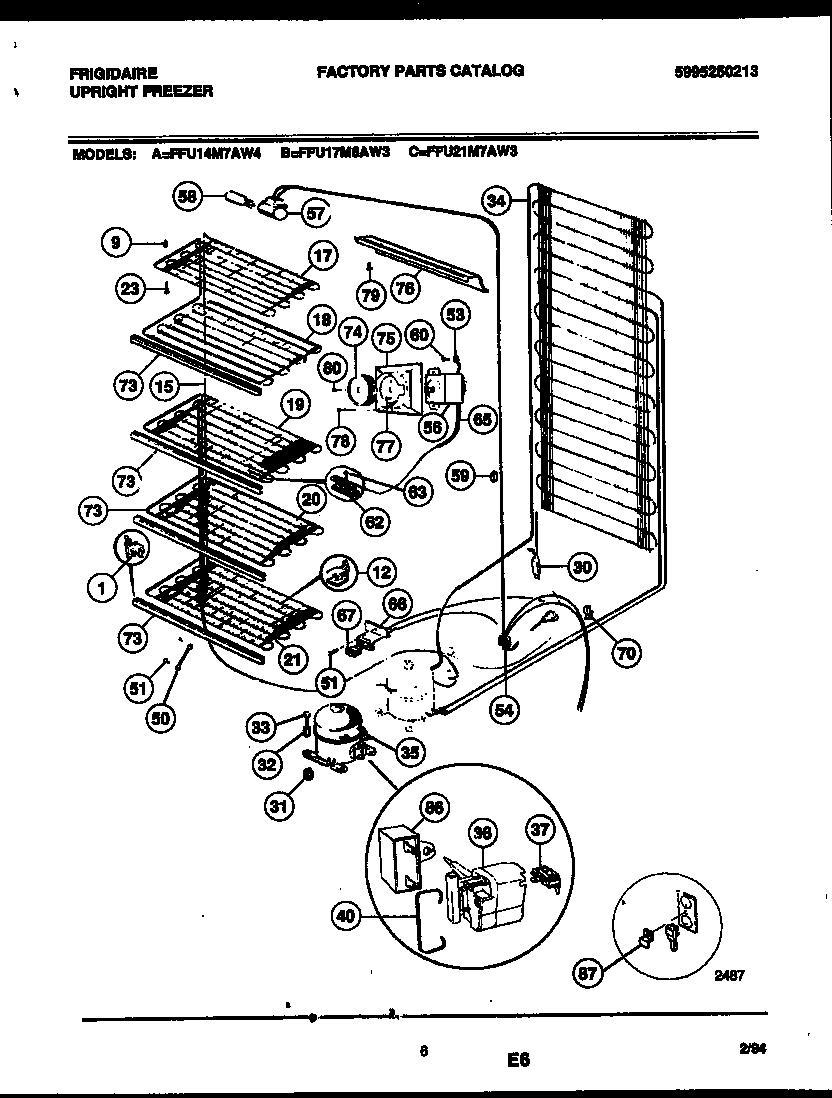 System and electrical parts
